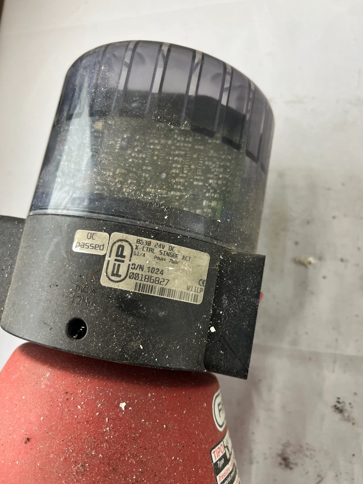 FIP VVM/NC Pneumatic Diaphragm Valve DN25 PN10 EPDM Smart Positioner Used Spare