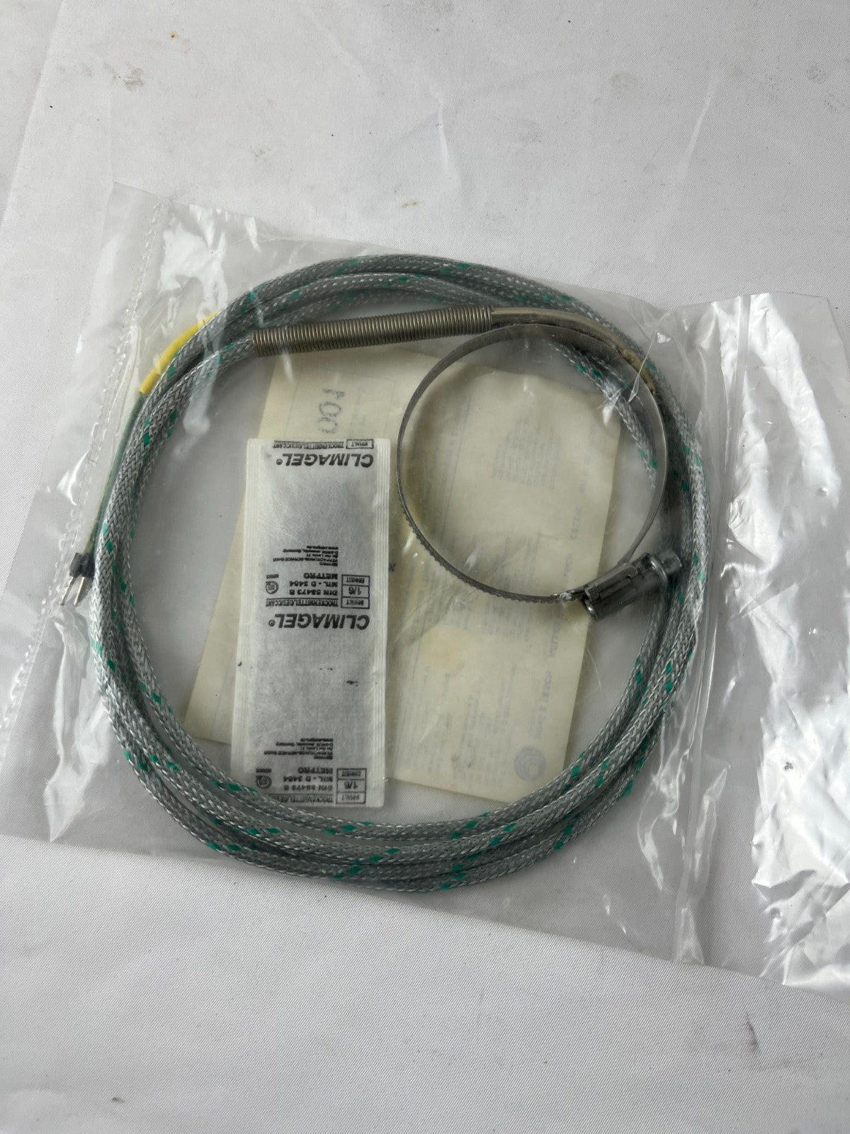 Ihne & Tesch TEF SP Thermocouple Type K Ø50‑70 mm Pipe Clamp Sensor 2m Cable