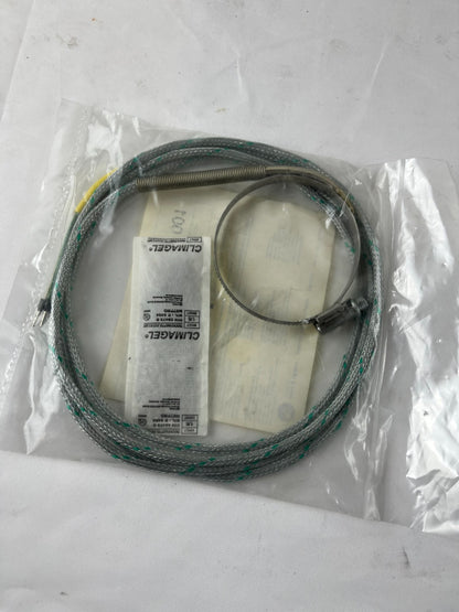 Ihne & Tesch TEF SP Thermocouple Type K Ø50‑70 mm Pipe Clamp Sensor 2m Cable