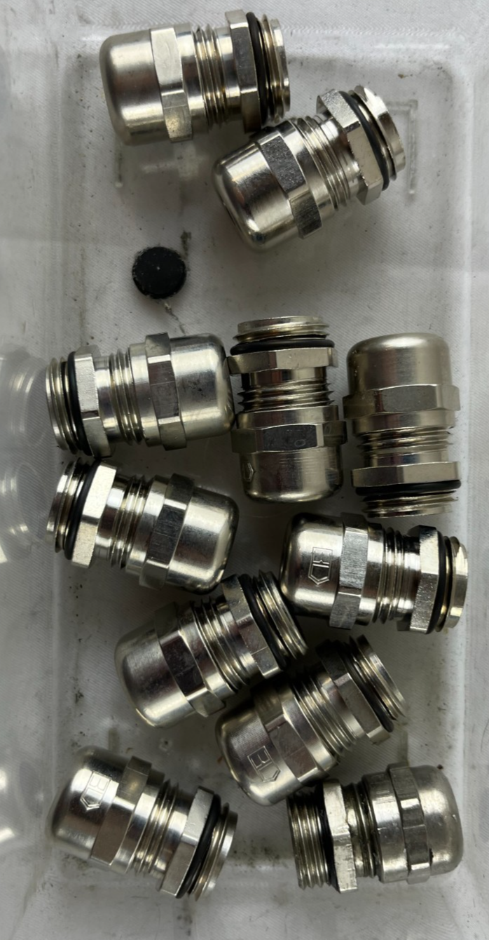 LAPP SKINTOP Stainless Steel Cable Glands M20 IP68 Lot Bundle 11x Used