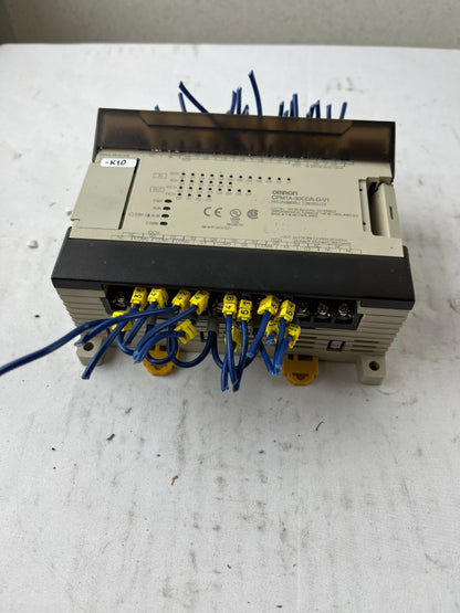 Omron CPM1A-30CDR-D-V1 PLC Controller 24VDC 30 I/O Relay Output Used Spare Unit