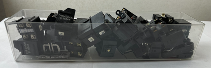 Omron D4B-0A00N Limit Switch Bundle Mechanical 1NO/1NC Used Lot, Used Spares