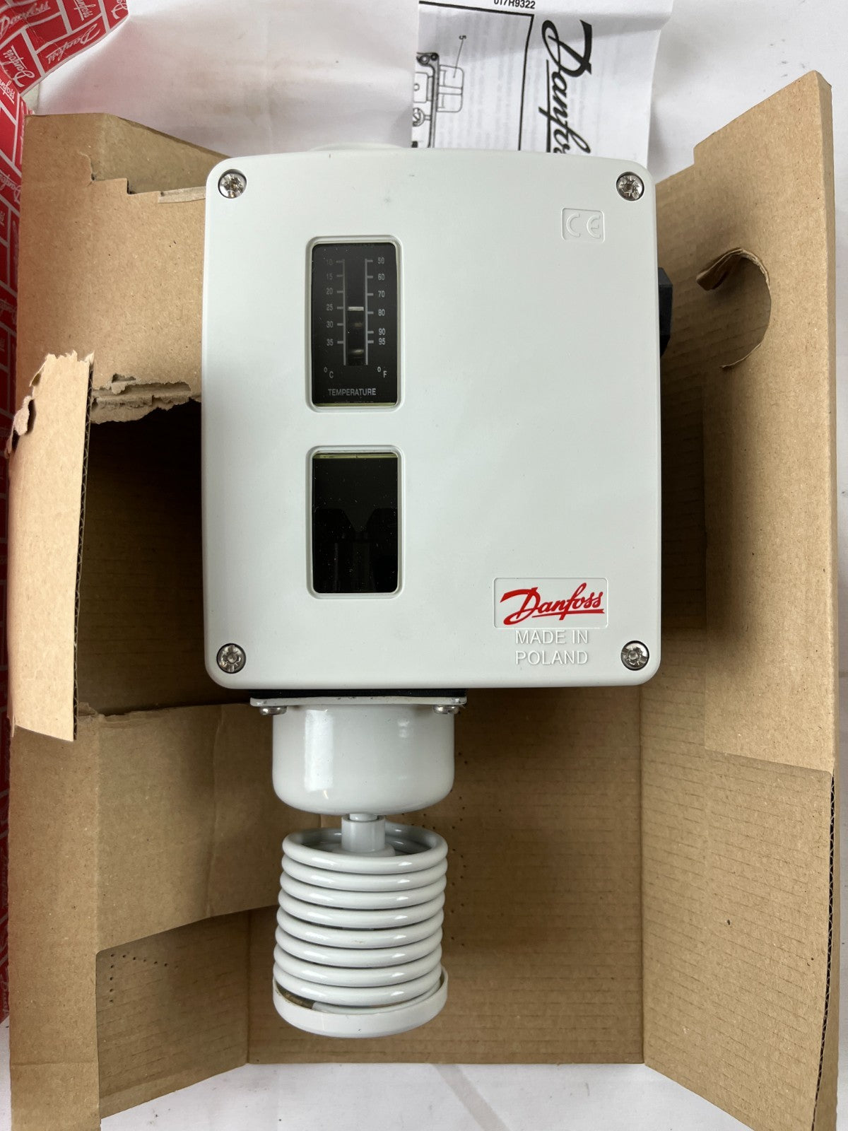 Danfoss RT115 Temperature Control Thermostat 017-519766 SPDT New In Box