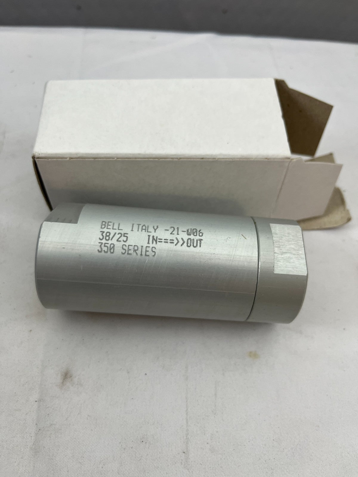 Bell Italy 350 Series Hydraulic Inline Filter 38/25, High Pressure, New In Box