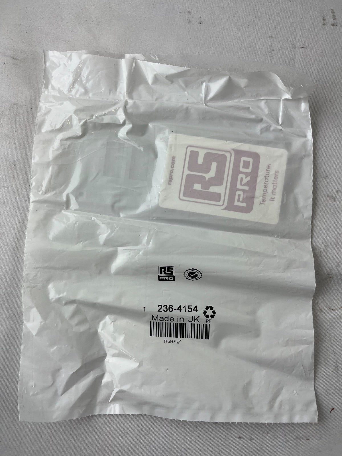 RS PRO 236-4154 Aluminium Front Panel Plate 6 Way Cutout New Spare Part
