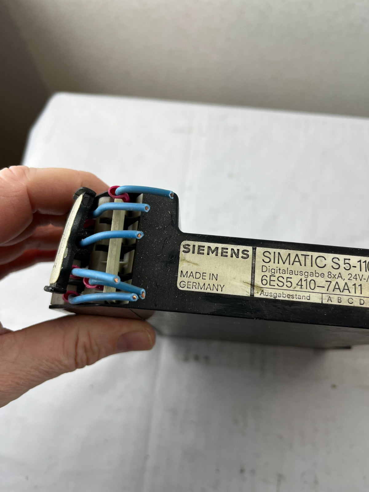 Siemens SIMATIC S5‑110 Digital Output Module 6ES5 410‑7AA11 Used Spare Part