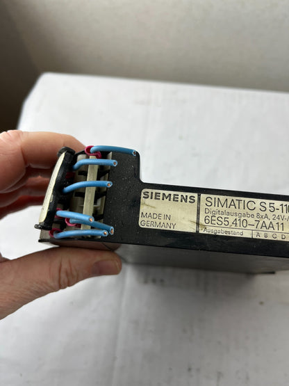 Siemens SIMATIC S5‑110 Digital Output Module 6ES5 410‑7AA11 Used Spare Part