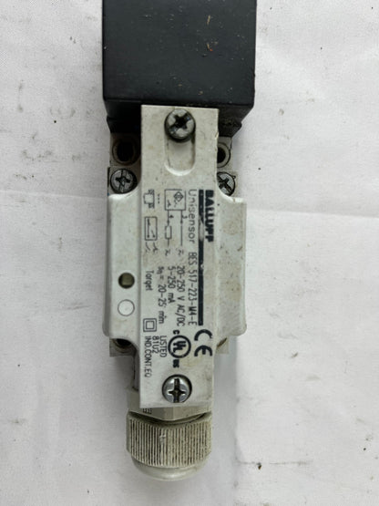 Balluff BES 517-223-M4-E Unisensor Inductive Sensor 20-250V AC/DC 20-25mm Used