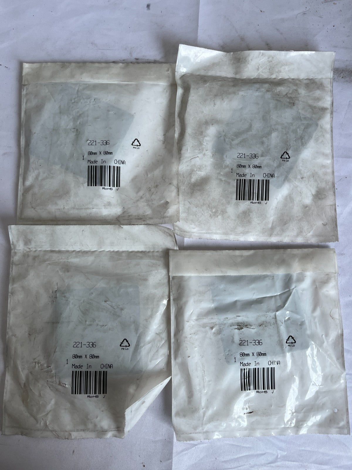 Ebm‑Papst 221‑336 Fan Filter 80 X 80Mm Pmfa80T Lot Of 4 New Spare Units