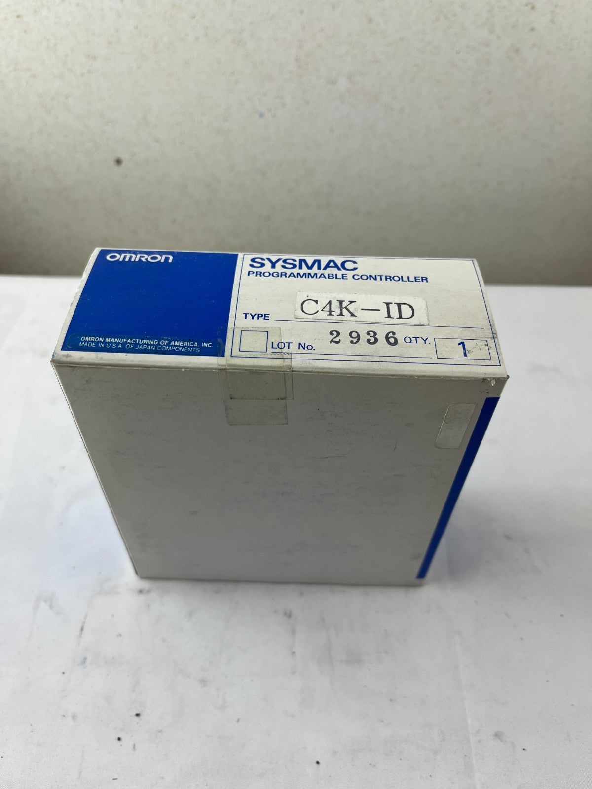 Omron Sysmac C4K-ID DC Input Module 24VDC 7mA PLC I/O Unit C-Series NIB NEW