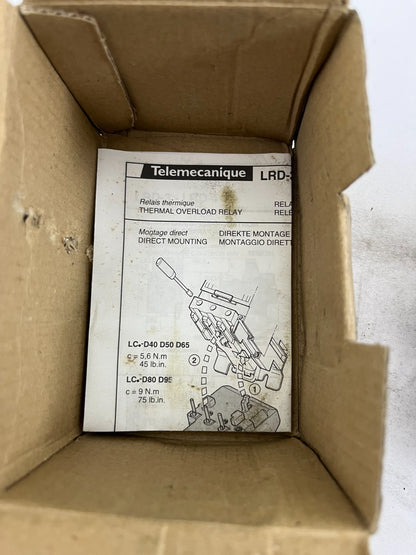 Telemecanique LRD3357 Thermal Overload Relay 37–50A 1000V TeSys Square D New