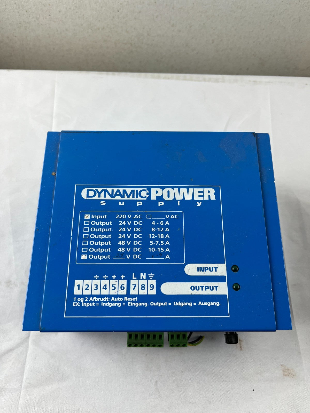 Duelco DPS 24-6/9 Dynamic Power Supply 24V DC 6A 220-230V AC Used Spare Unit