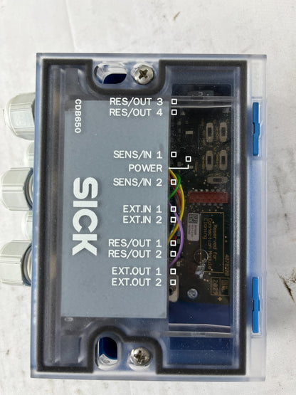 SICK CDB650-204 Connection Module 10–30VDC Sensor Interface Box Used Spare Unit