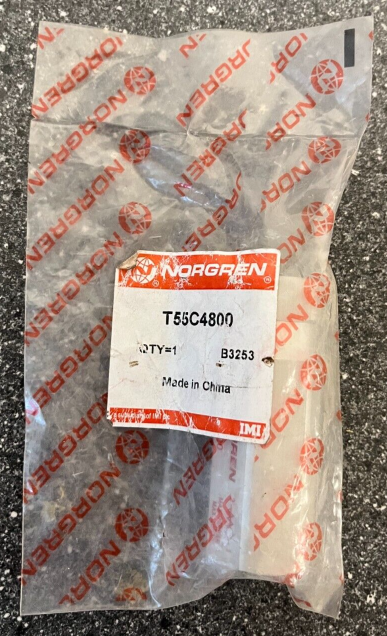 Norgren T55C4800 Pneumatic Valve, 10 Bar Max, G11E, New in Sealed Packaging