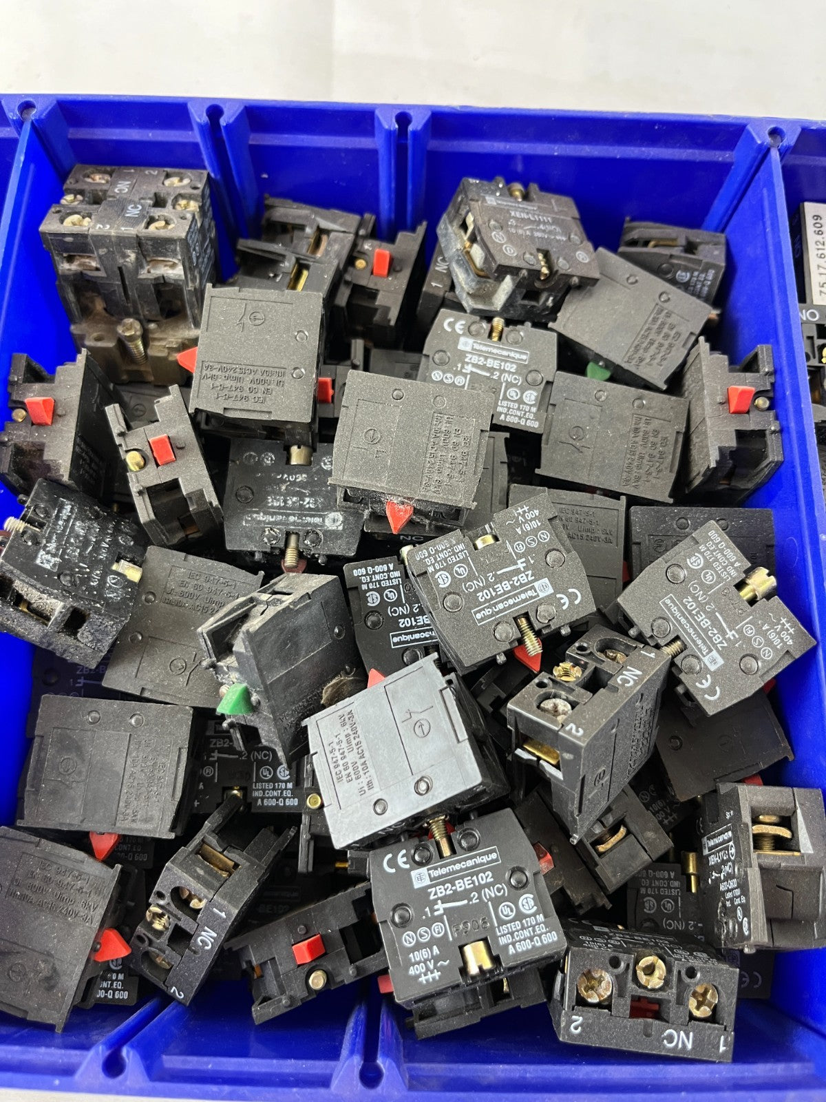 Telemecanique Harmony Contact Blocks Push Buttons Switches Lot Mixed Components
