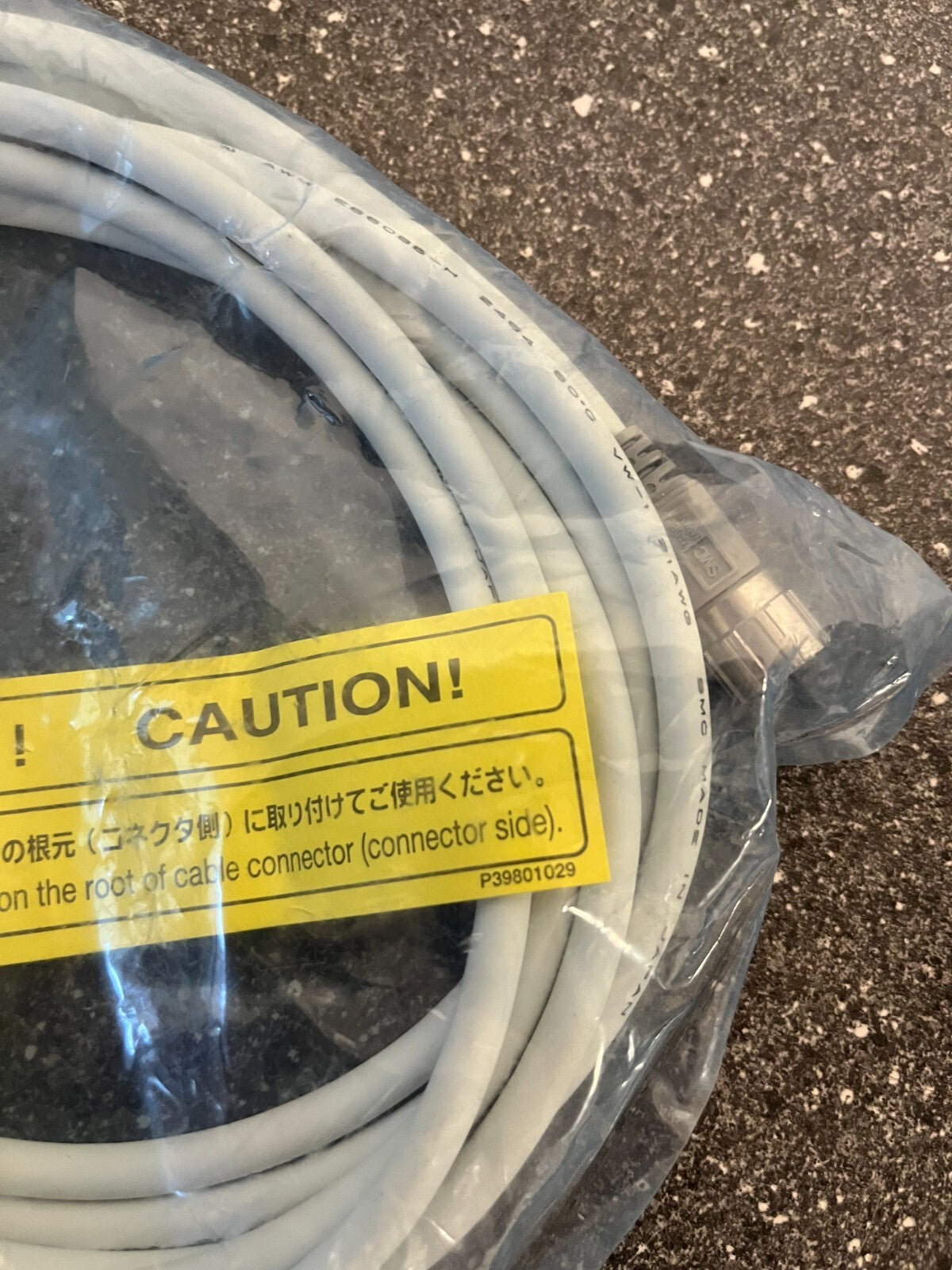 SMC Industrial Signal Cable AWG 21 Wiring Harness 3m, New in Sealed Packaging