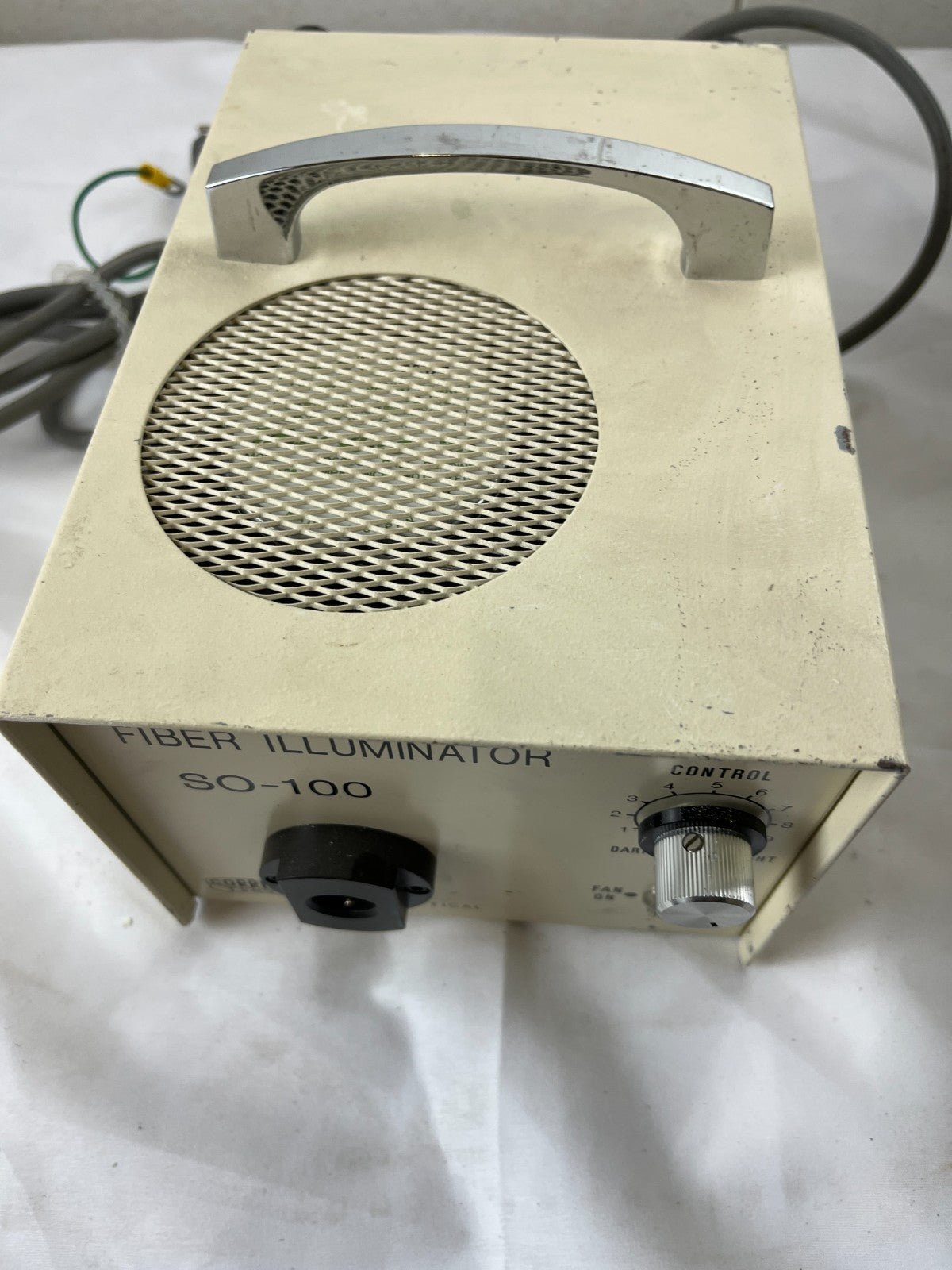 Seiwa Optical SO-100 Fiber Illuminator 100W Microscope Light Source Japan Used