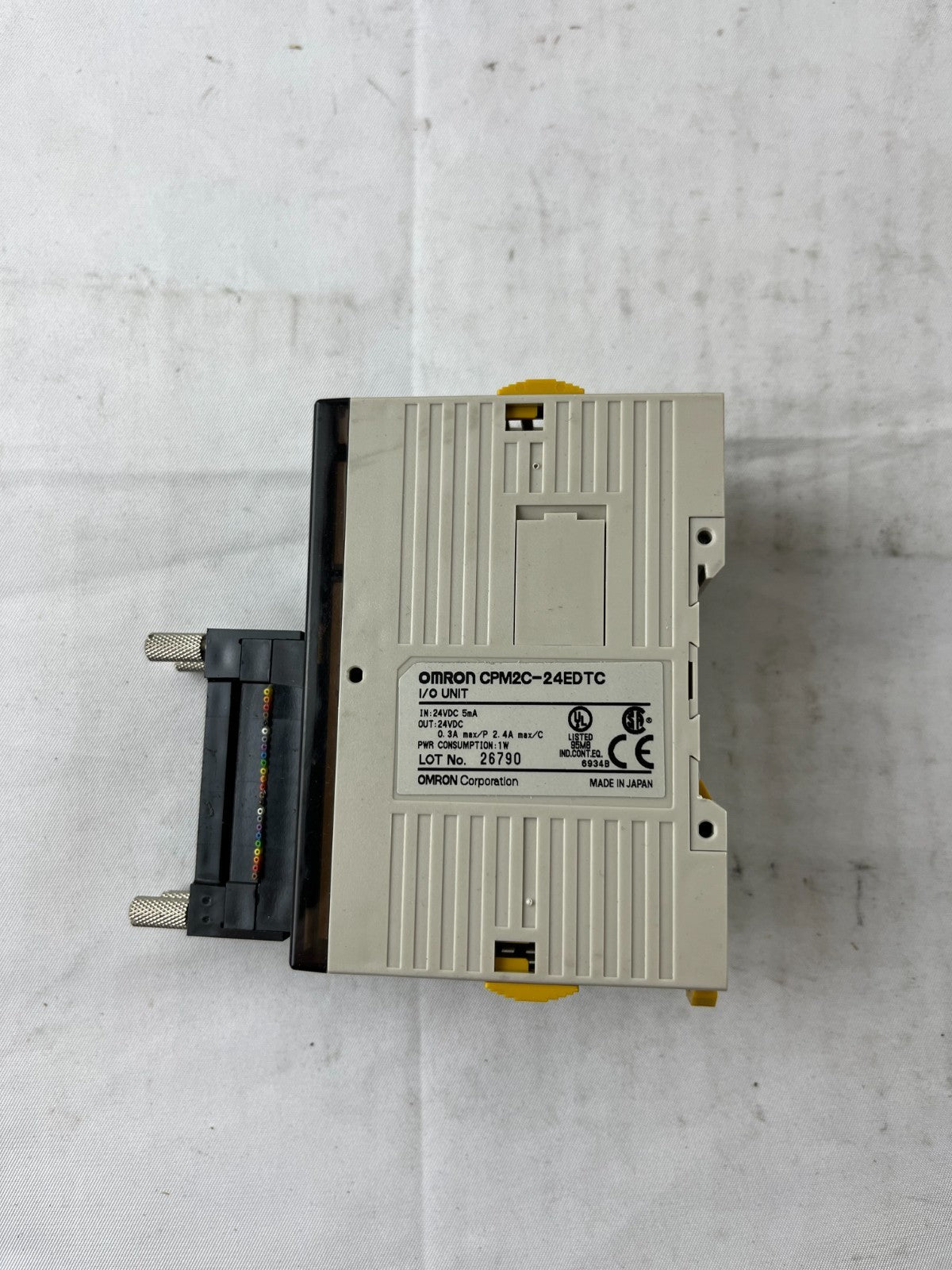 Omron CPM2C-24EDTC I/O Unit 16x 24V DC Inputs 8x Transistor Outputs Sink/Source