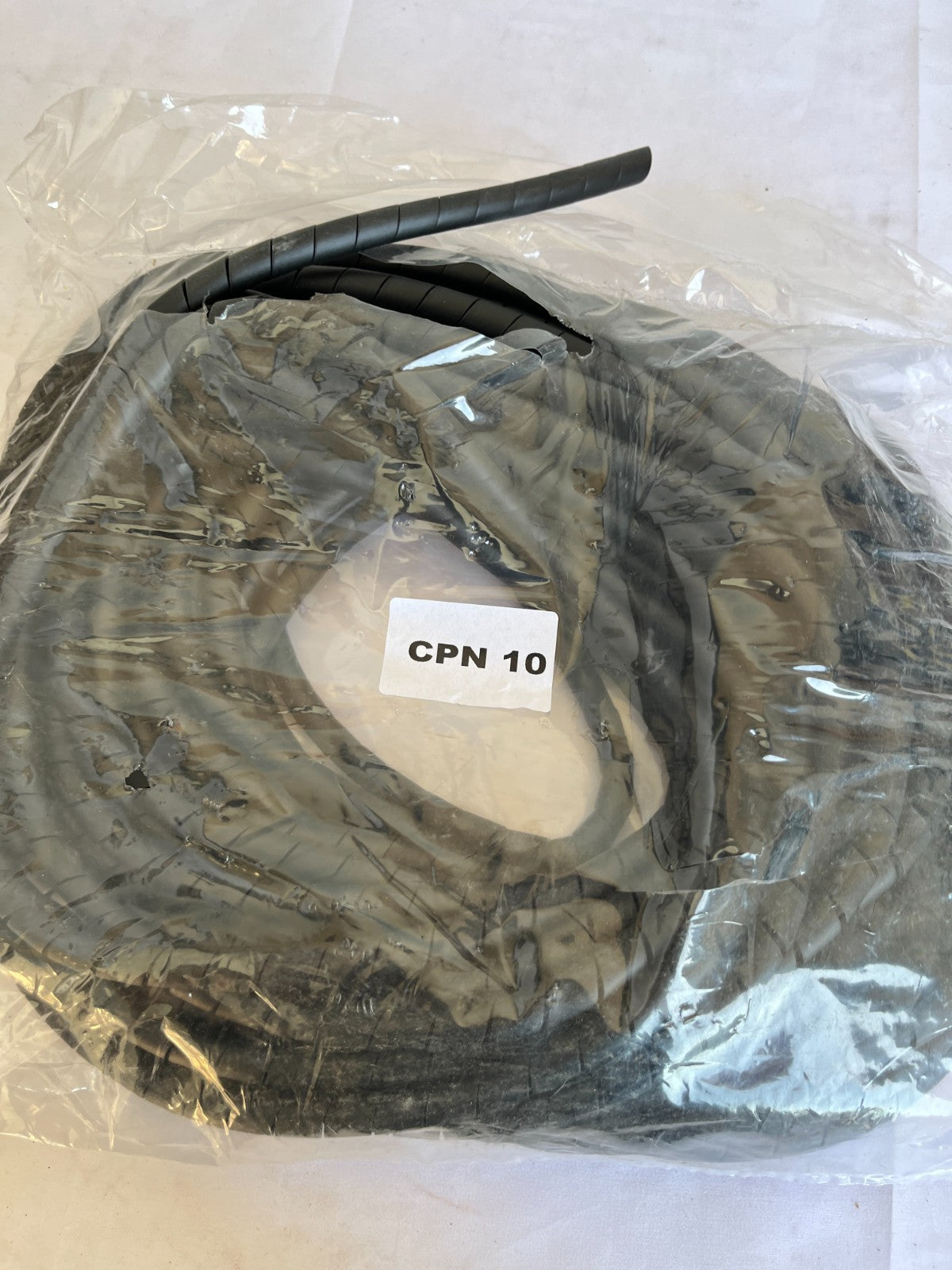 CPN 10 Spiral Cable Wrap Protective Hose Cable Sleeve New Spare Unit