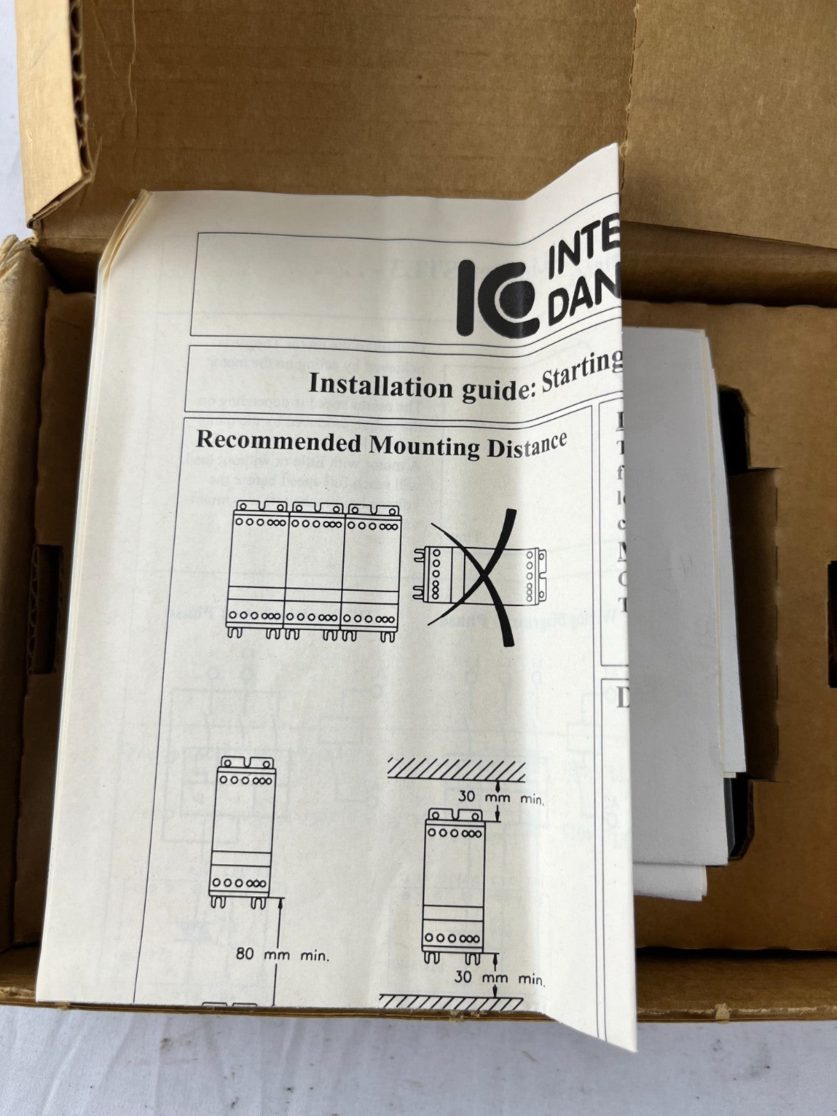 Intercable Danmark STL3-4015 Soft Starter NEW 230-400V 15A 7.5kW Motor Control