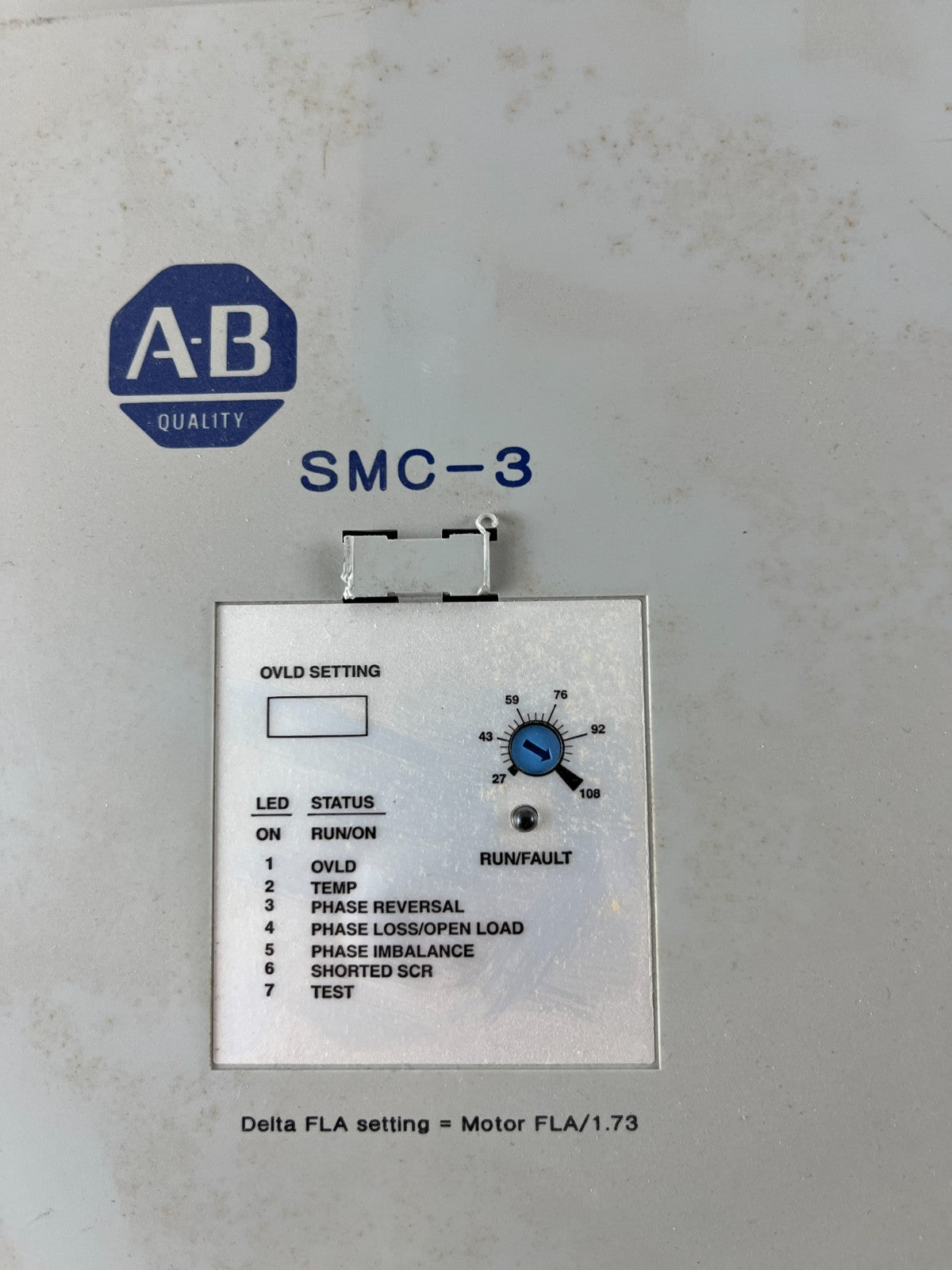 Allen-Bradley 150-C108NBD SMC-3 Soft Starter 3-phase 108A 200–480V 100–240V