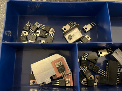 Mixed Lot of MOSFET Transistors & Power Semiconductors - IRF Series, Assorted