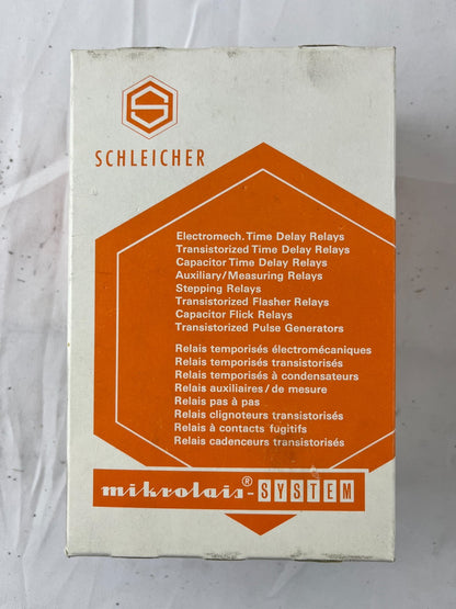 Schleicher ZT32-S Transistorized Time Relay NEW 0.3-325 Sec DIN 35 Germany NIB