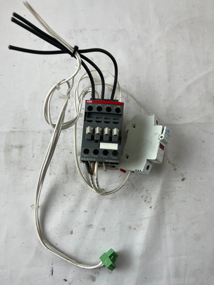 ABB AF12-30-01-14 Contactor 12A 3P 250–500V AC/DC + RT18-32(X) 32A 690V Holder