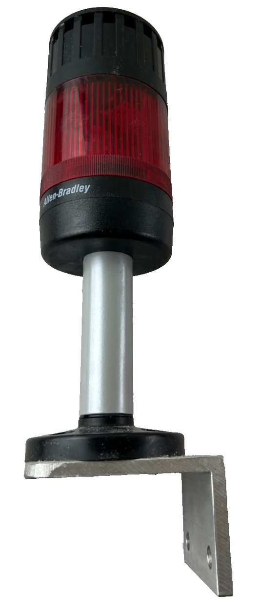 Allen-Bradley 856T 70mm Stack Light RED Module Pole Bracket Mount NEW Rockwell