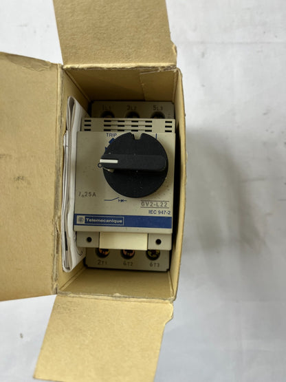Telemecanique GV2 L22 Motor Circuit Breaker 25A IEC947-2 New Spare Unit Original
