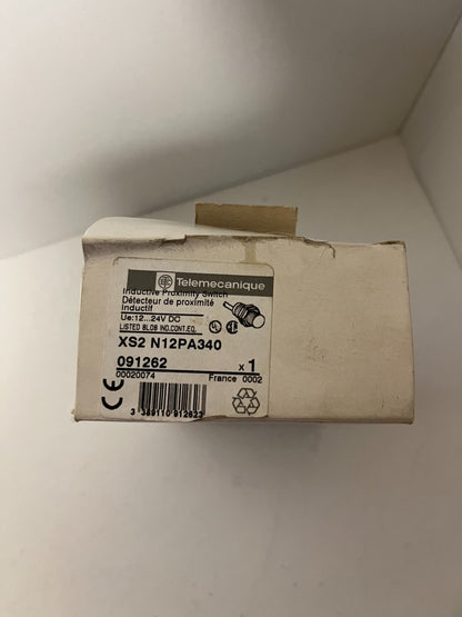 Telemecanique XS2N12PA340 Inductive Proximity Sensor 12-24V DC New Open Box