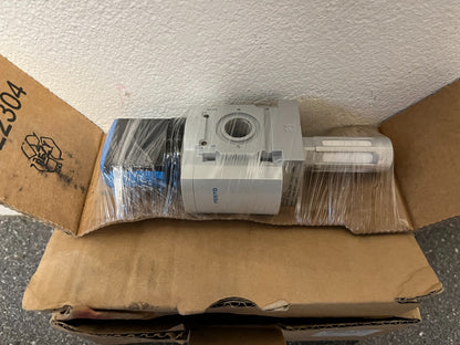Festo MS4-EM1-1/4-S On/Off Valve Assembly with Filter Regulator MS4/6-LFR/LR(B)