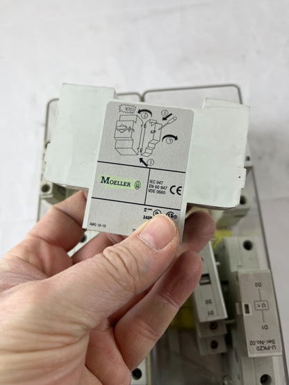 Mixed Industrial Relay Module Lot Moeller Schneider Eaton U-PKZ0 Used Spare Unit