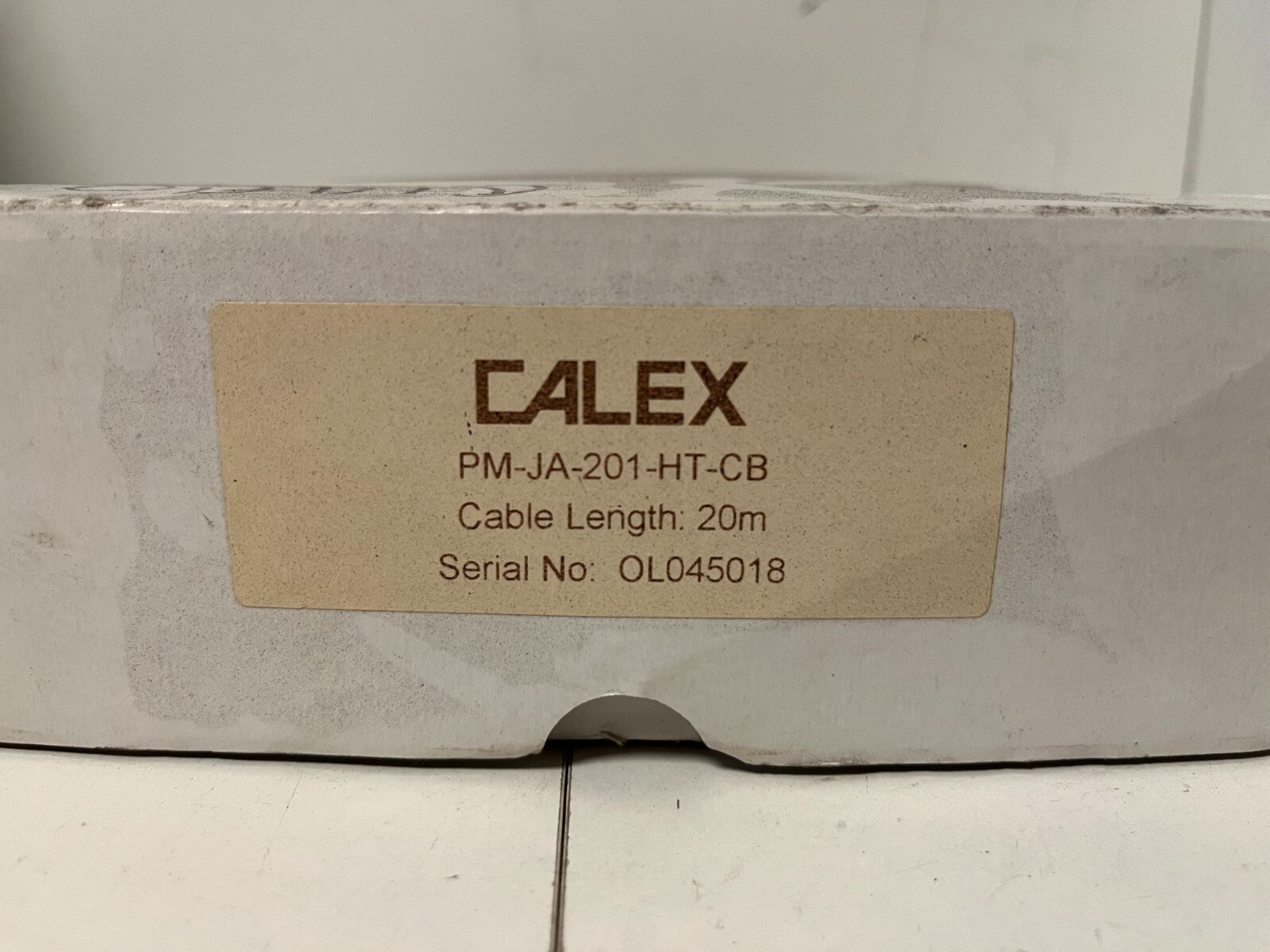 Calex PyroMini PM-JA-201-HT-CB Infrared Temperature Sensor 20m Cable New