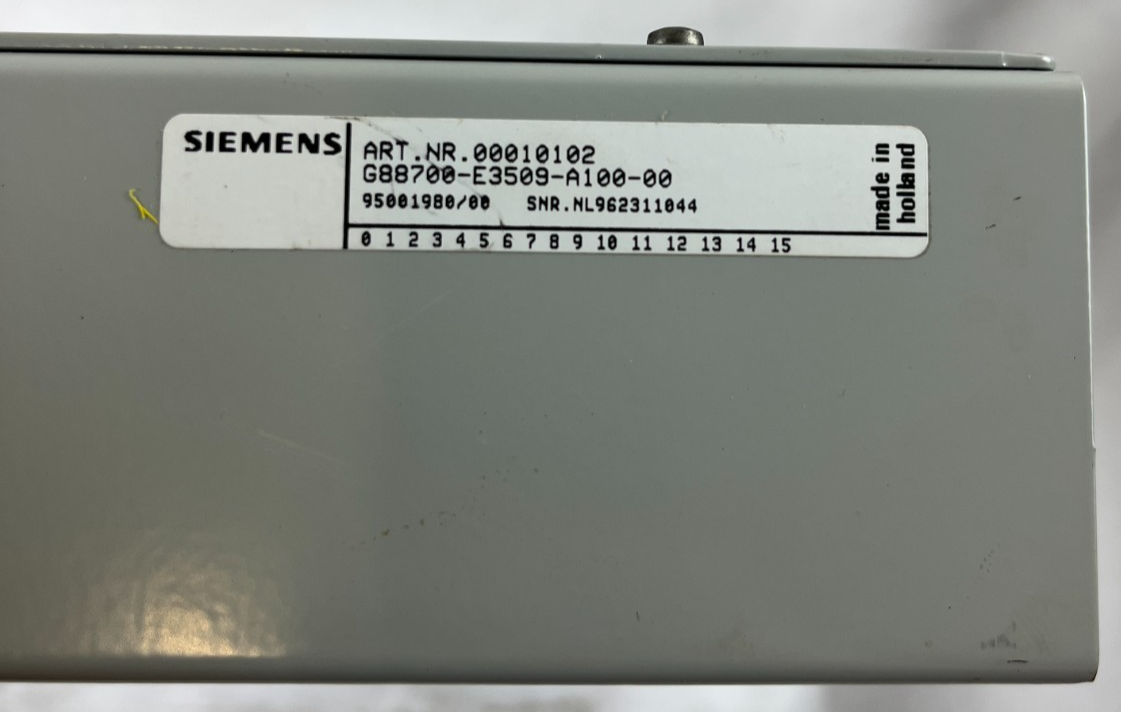 Siemens GB0700-E3509-A100-00 Grenco Interface Module New Made in Holland