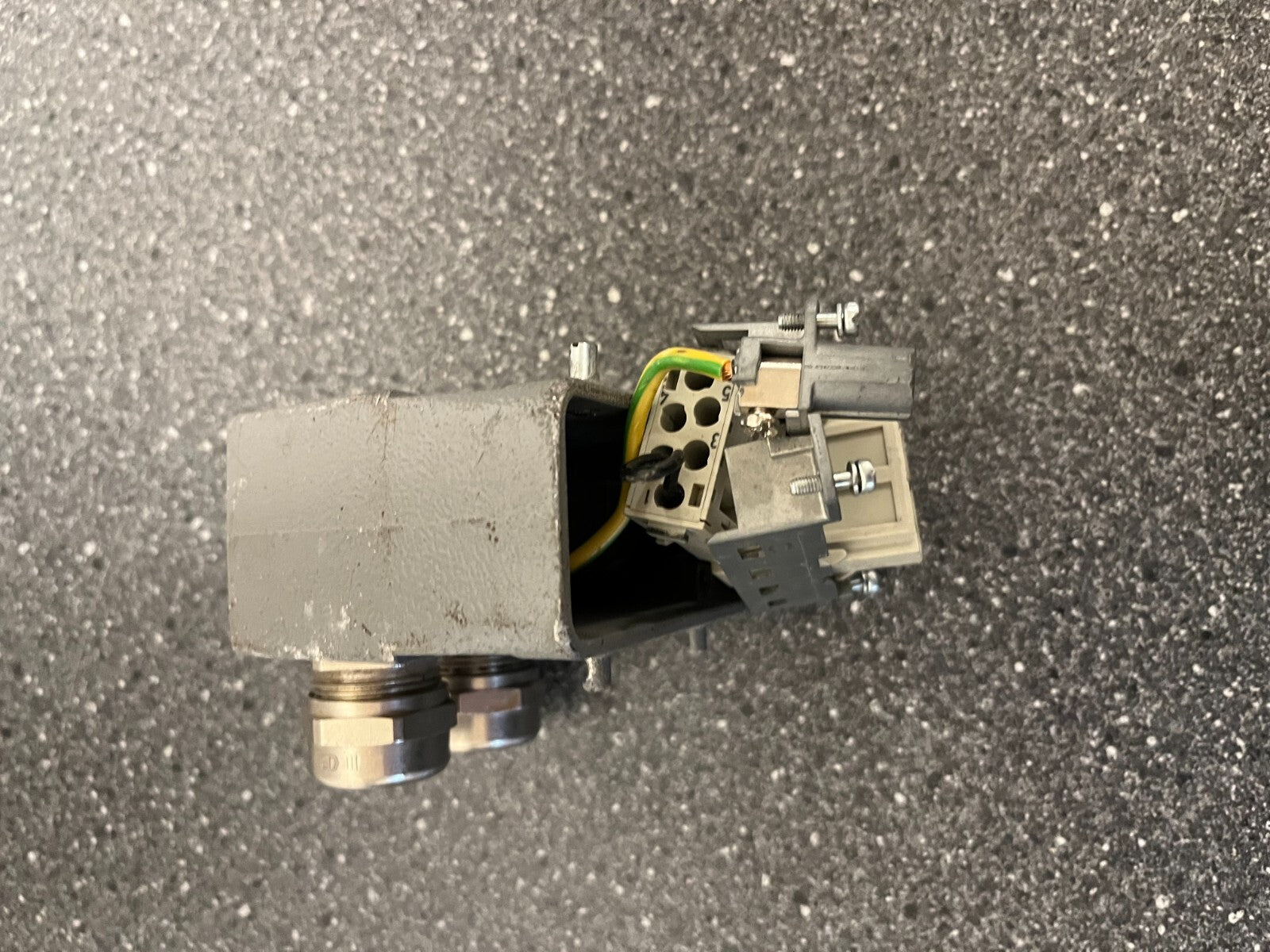 Harting Han Industrial Connector with Mixed Power & Data Modules - Used