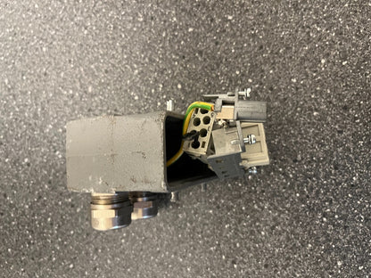 Harting Han Industrial Connector with Mixed Power & Data Modules - Used