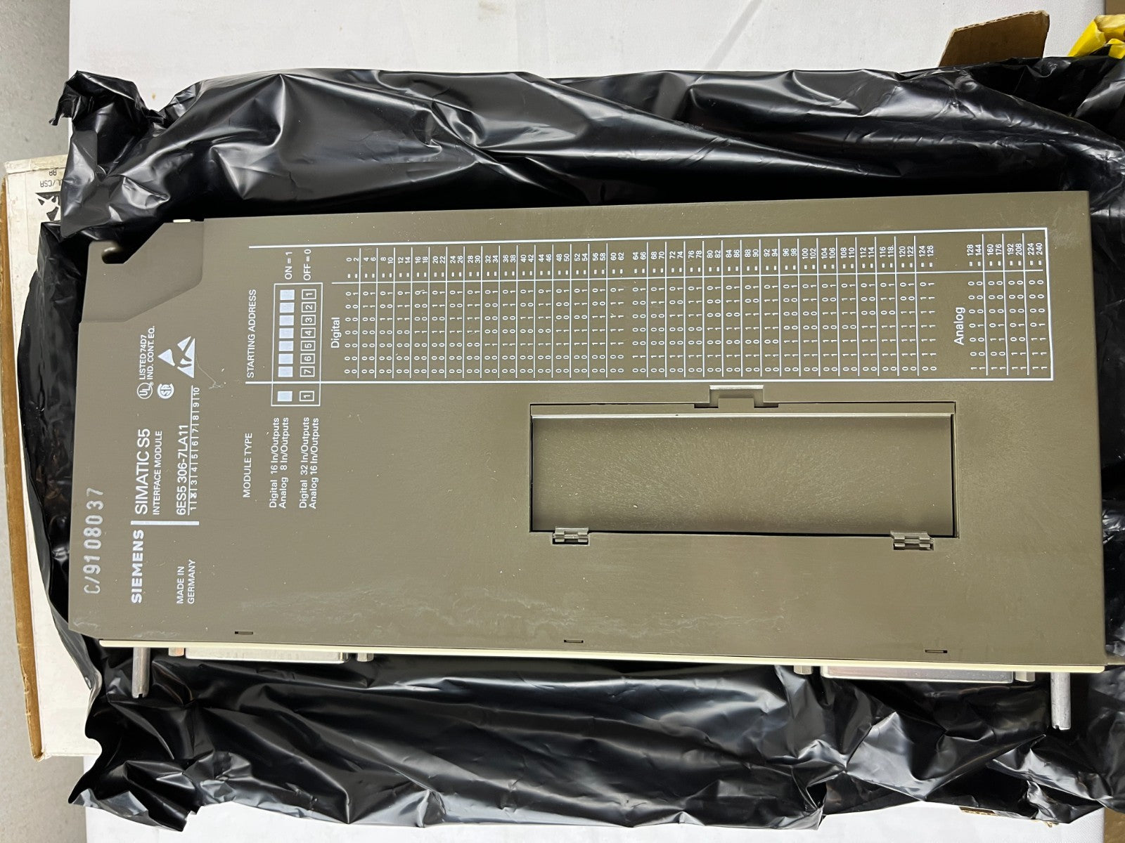 Siemens SIMATIC S5 IM306 Interface Module 6ES5306‑7LA11 Used Spare Part