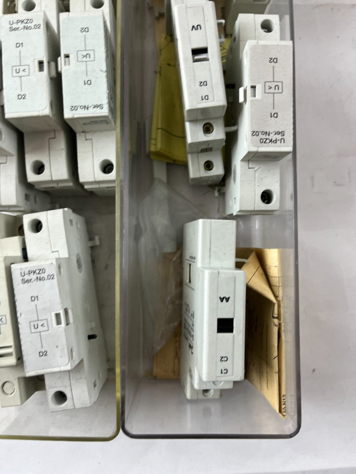 Mixed Industrial Relay Module Lot Moeller Schneider Eaton U-PKZ0 Used Spare Unit