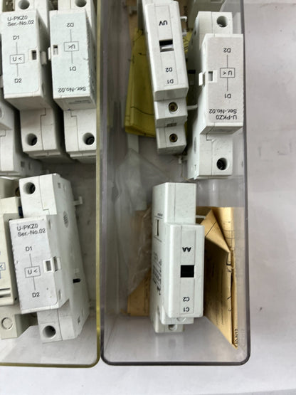 Mixed Industrial Relay Module Lot Moeller Schneider Eaton U-PKZ0 Used Spare Unit