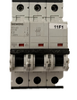Siemens 5SY43 C2 3-Pole MCB 2A 400V Miniature Circuit Breaker Used Spare Unit