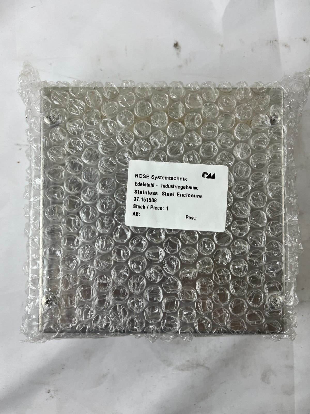 Rose Systemtechnik 37.151508 Stainless Steel Enclosure Junction Box New Unit