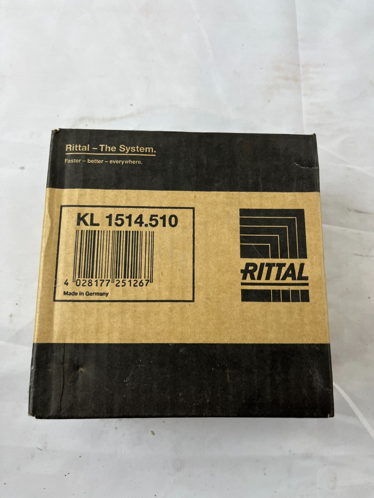 Rittal KL 1514.510 Terminal Box 150x150x80 mm IP66 Sheet Steel New Spare Unit