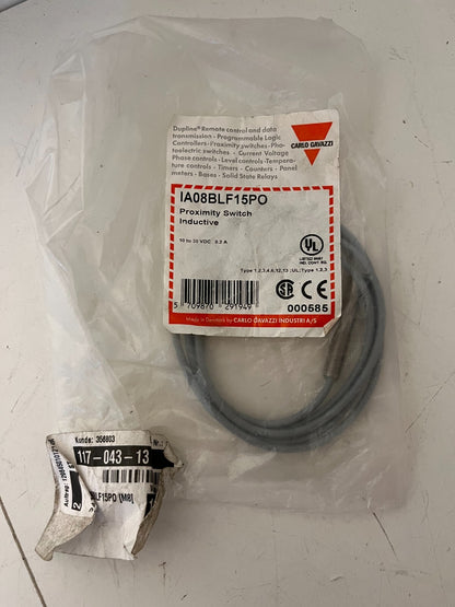 Carlo Gavazzi IA08BLF15PO Inductive Proximity Sensor M8 10-30VDC New in Bag