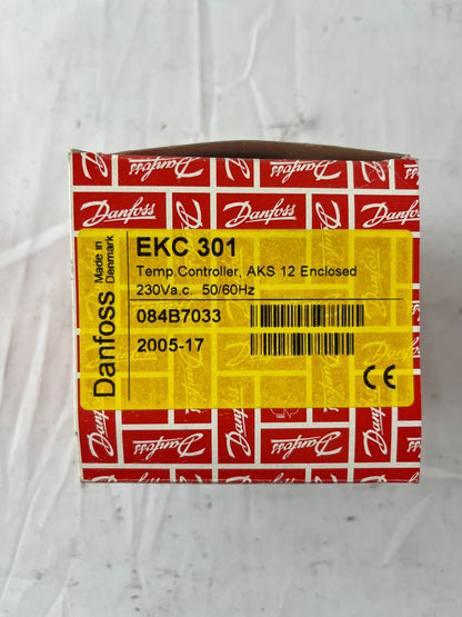 Danfoss EKC 301 Temperature Controller 084B7033 NEW 230V AKS 12 Refrigeration