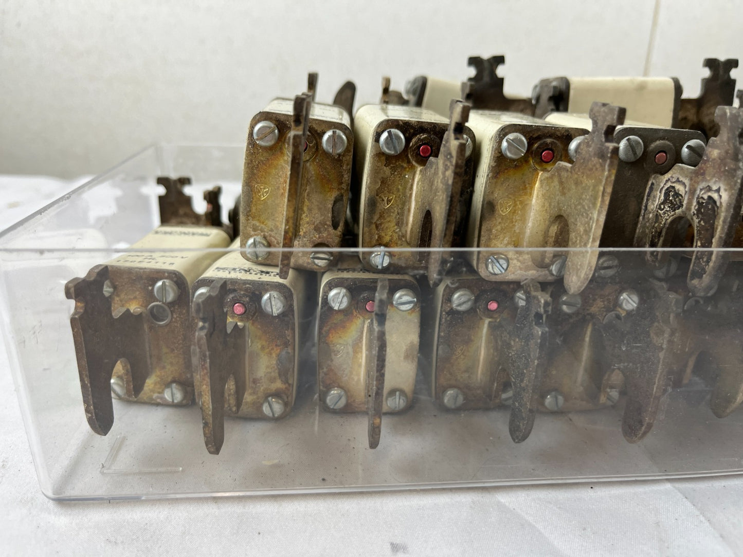 Bussmann 100A 500V HL Fuses Lot Of Approx 20 Used Spare Units