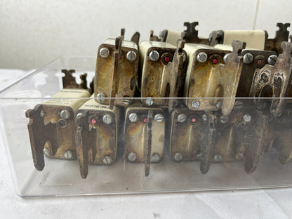 Bussmann 100A 500V HL Fuses Lot Of Approx 20 Used Spare Units