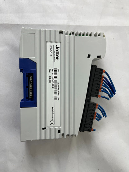 Jetter JX3-DO16 Digital Output Module 10000595 16 Channel 24VDC PLC Used Spare