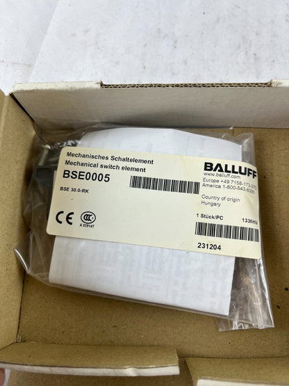 Balluff BSE0005 BSE 30.0-RK Mechanical Switch Element Cam Limit Switch New