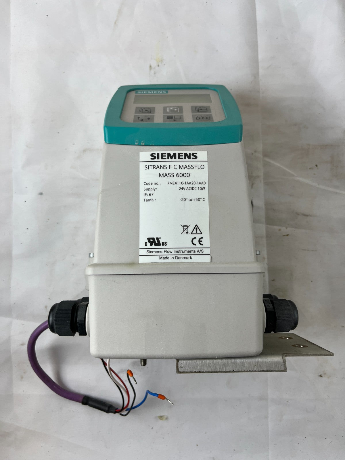 Siemens SITRANS F C MASS 6000 7ME4110-1AA20-1AA0 Flow Transmitter New Unit